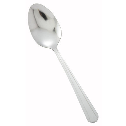 Winco 0081-03 7" Dominion Flatware Stainless Steel Dinner Spoon