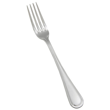 Winco 0021-11 8" Continental Flatware Stainless Steel European Dinner Fork