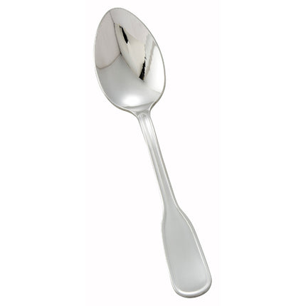 Winco 0033-10 8" Oxford Flatware Stainless Steel European Size Tablespoon