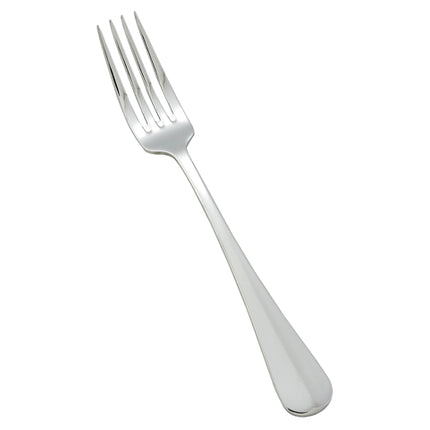 Winco 0034-11 8 1/4" Stanford Flatware European Size Table Fork - 12/Case