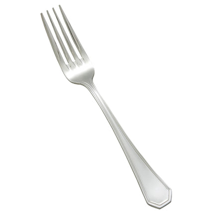 Winco 0035-11 8 1/4" Victoria Flatware Stainless Steel European Size Table Fork