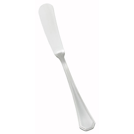 Winco 0035-12 6 3/4" Victoria Flatware Stainless Steel Butter Spreader