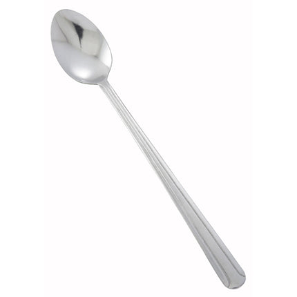 Winco 0081-02 7 7/8" Dominion Flatware Stainless Steel Iced Teaspoon