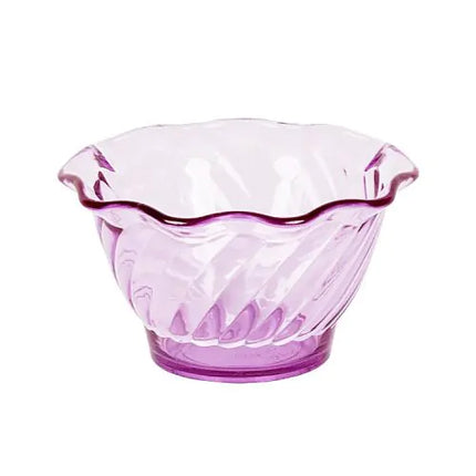 Yanco DS-005P Plastic Dessert Dish Purple 6 Oz