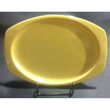 Yanco NS-211Y Nessico Melamine 11 1/2" x 7 1/2" Rectangular Platter Yellow