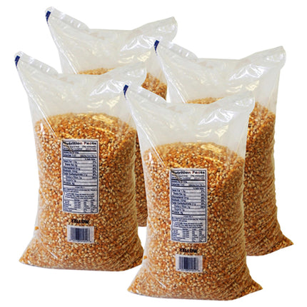 Winco Benchmark 40507 Popcorn Supplies Bulk Popcorn 4 12.5 lb Bags