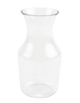 GET BW-0515-CL Clear Tritan 5 Oz. Marked Wine Carafe - 48/Case