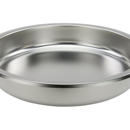 Winco 602-FP Stainless Steel Round Food Pan for 6 Qt. 103A, 103B, & 602 Chafers