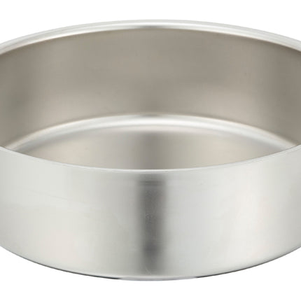 Winco 602-WP Stainless Steel Round Water Pan for 6 Qt. 602 Madison Chafer