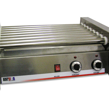 Winco Benchmark 62020 Stainless Steel Hot Dog Roller Grill 20 Hot Dog Capacity