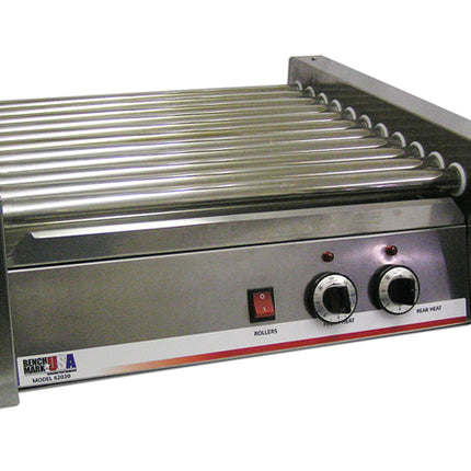 Winco Benchmark 62030 Stainless Steel Hot Dog Roller Grill 30 Hot Dog Capacity