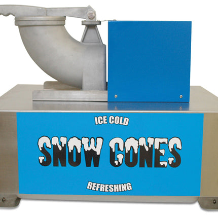 Winco Benchmark 71050 Snow Blitz Snow Cone Machine Shaved Ice 500 lb. Per Hour