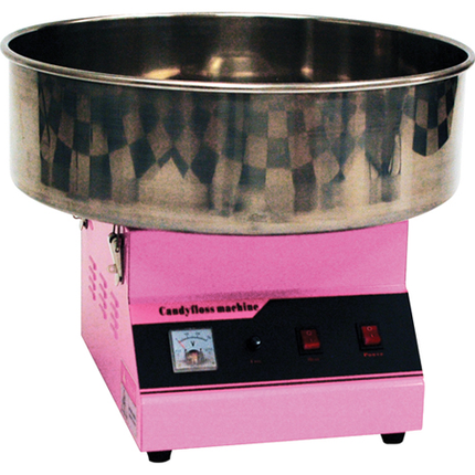 Winco Benchmark 81011A Zephyr Cotton Candy Machine And Display Dome Not Included