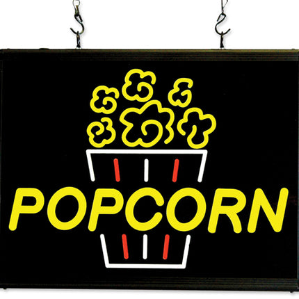 Winco Benchmark 92001 Ultra Bright Popcorn Merchandising Sign LED