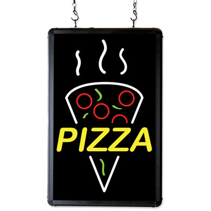 Winco Benchmark 92006 Ultra Bright Pizza Merchandising Sign LED