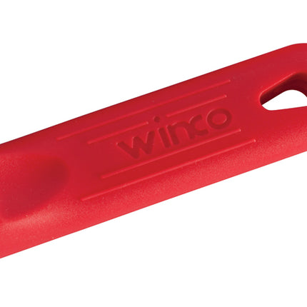 Winco AFP-1HX Red 4-1/2" Removable Silicone Sleeves for 7" and 8" Fry and Sauce Pans