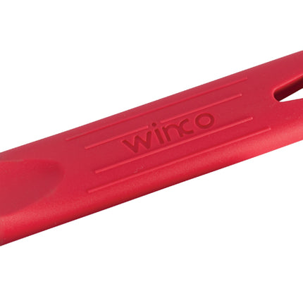 Winco AFP-3HX Red 6-3/4" Removable Silicone Sleeves for 14" Fry and Sauce Pans