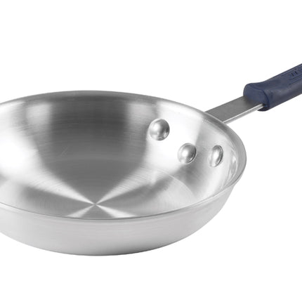 Winco AFP-8A-H Gladiator 8" Aluminum Fry Pan with Sleeve and Natural Finish