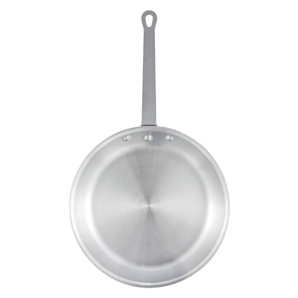 Winco AFP-8S Majestic 8" Aluminum Fry Pan - Natural Finish