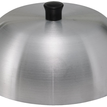 Winco AHC-6 6" Round Aluminum Hamburger Cover