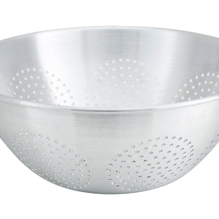 Winco ALO-12 12 Qt. Aluminum Chinese Colander