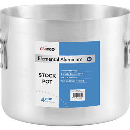 Winco ALST-8 Elemental Stock Pot 8 Qt.