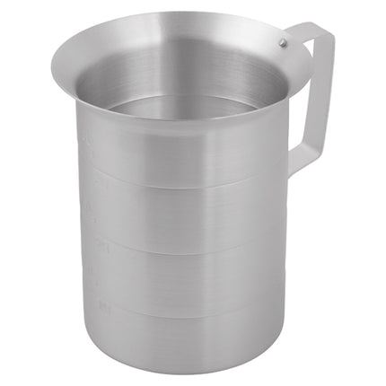 Winco AM-4 Aluminum 2 QT Measuring Cup