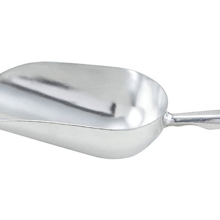 Winco AS-38 One-Piece Aluminum Scoop - 38 oz.