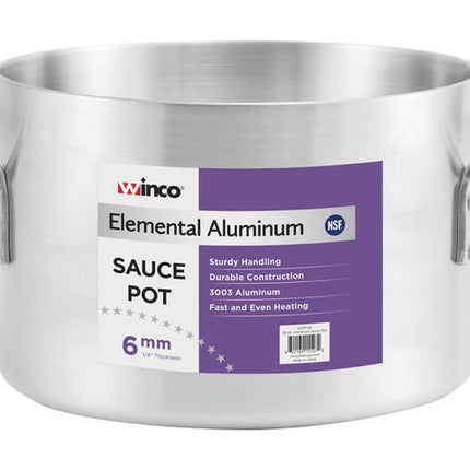 Winco ASHP-08 Elemental Sauce Pot 8 Qt.