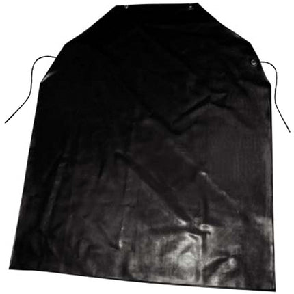 Winco BA-LA Black Signature Chef Latex Apron