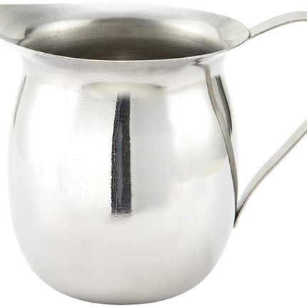 Winco BCS-10 10 oz. Stainless Steel Bell Creamer