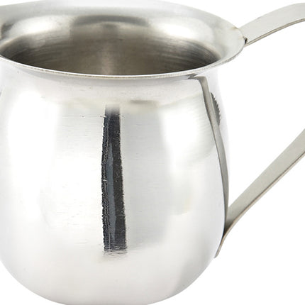 Winco BCS-3 3 oz. Stainless Steel Bell Creamer