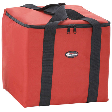 Winco BGDV-12 12" x 12" Insulated Pizza Delivery Bag