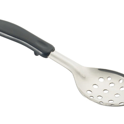 Winco BHSP-11 11" Slotted Basting Spoon with Coated Handle