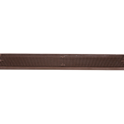 Winco BM-327B 3.25" x 27" Brown Bar Mat