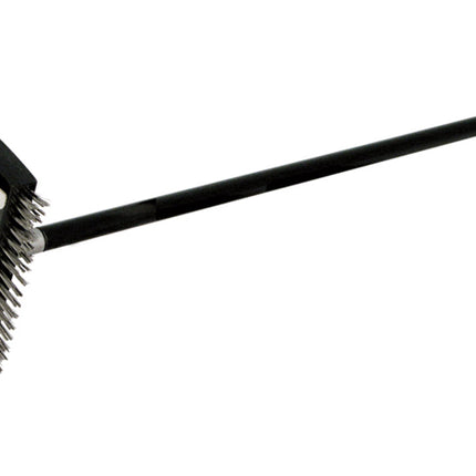 Winco BR-30 30" Pizza Oven/Broiler Brush with Scraper