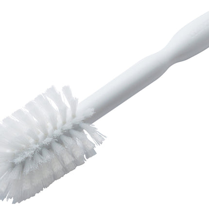 Winco BRB-12 12" White Bottle Brush with Polyester Bristles