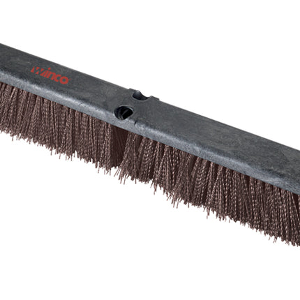 Winco BRFC-24B Push Broom Head, Coarse, Heavy-Duty