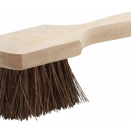 Winco BRP-10 Pot Brush with 10" Wood Handle