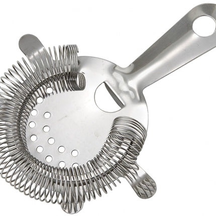 Winco BST-4P 4 Prong Stainless Steel Cocktail Strainer