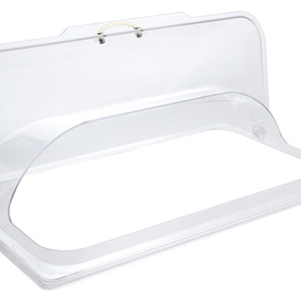 Winco C-DPF1 Full-Size Polycarbonate Flip-Open Display Cover