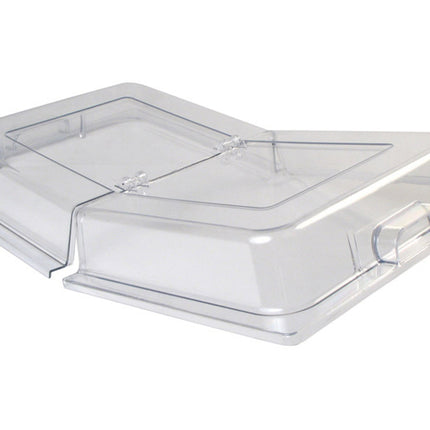 Winco C-DPFH Full-Size Polycarbonate Hinged Display Cover