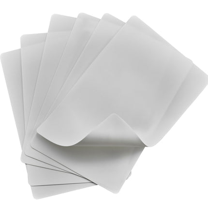 Winco CBF-1520 Plastic White Cutting Mat 6/Pack -  15" x 20"