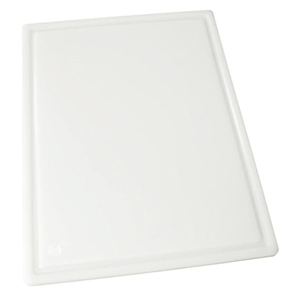 Winco CBI-1824H 18" x 24 x 0.75" White Plastic Cutting Board