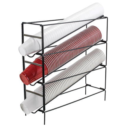 Winco CDR-3 3-Tier Cup Dispensing Rack