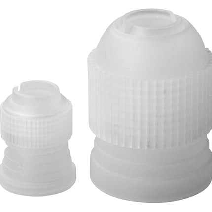 Winco CDTC-2 Plastic 2 Piece White Coupling Set