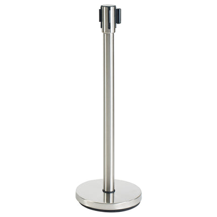 Winco CGS-38S 36" Stanchion Post with 78" Retractable Belt