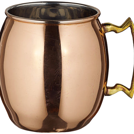 Winco CMM-20 20 oz. Moscow Mule Mug with Smooth Copper Finish