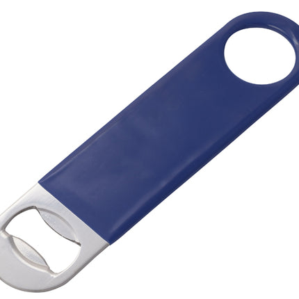 Winco CO-301PB Blue Flat Bottle Opener