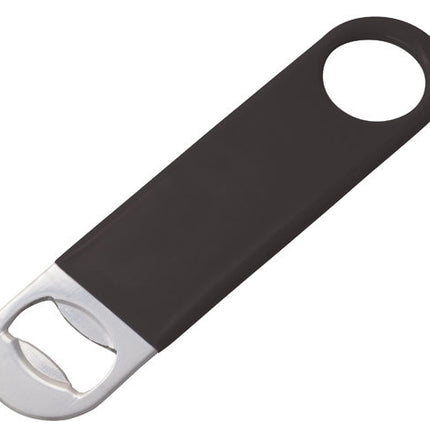 Winco CO-301PK Black Flat Bottle Opener